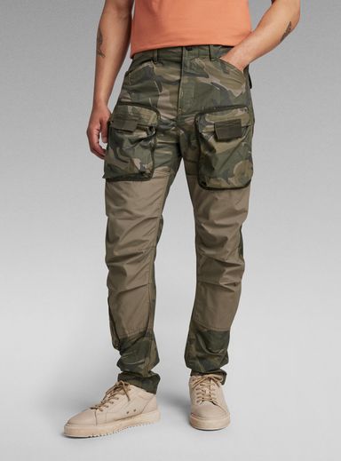 3D Regular Tapered Cargo Pants